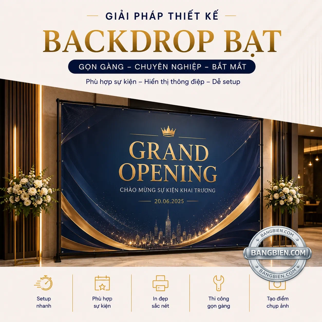 Backdrop bạt