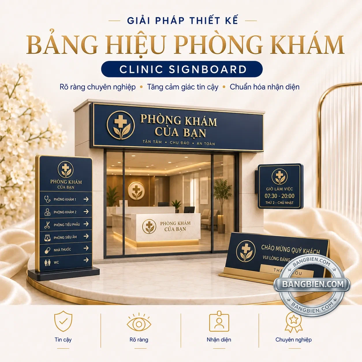 Bảng hiệu phòng khám