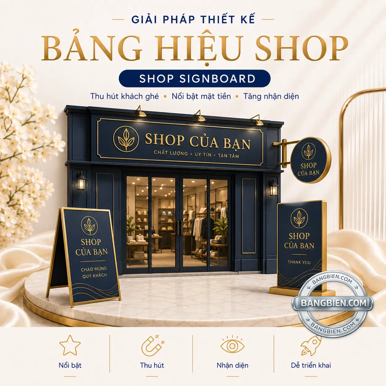 Bảng hiệu shop