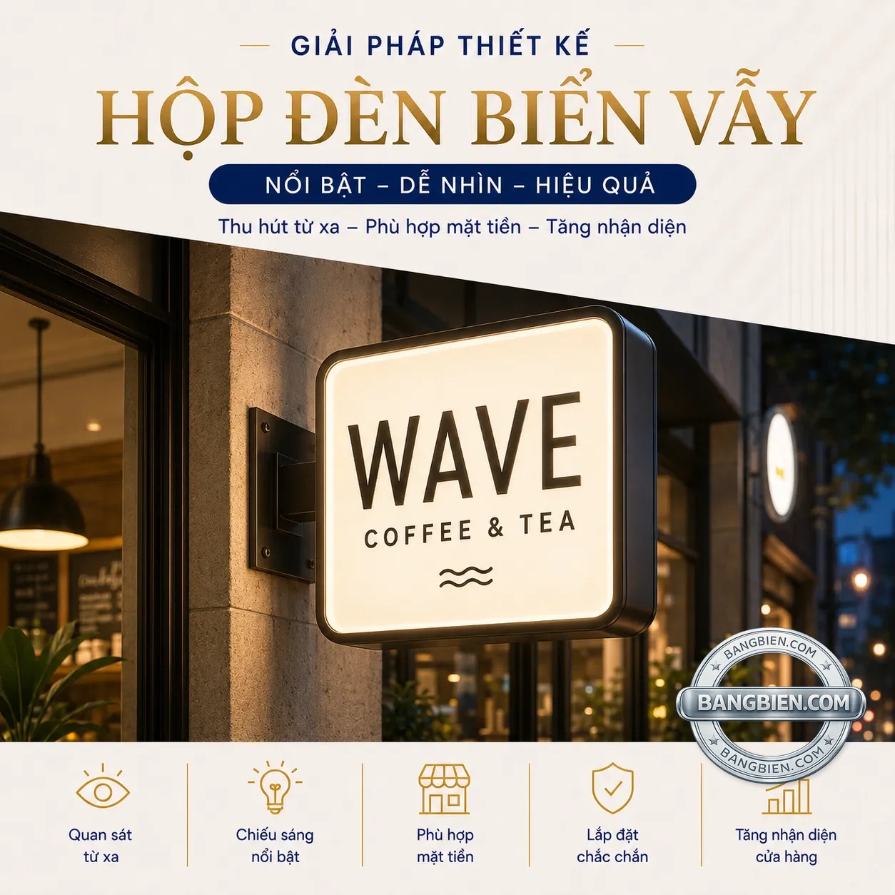 Hộp đèn biển vẫy
