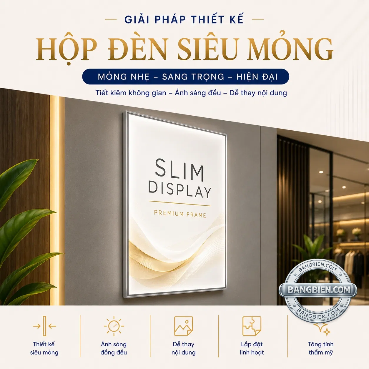 Hộp đèn siêu mỏng