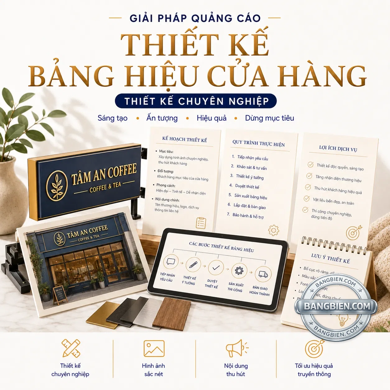 Thiết kế bảng hiệu cửa hàng