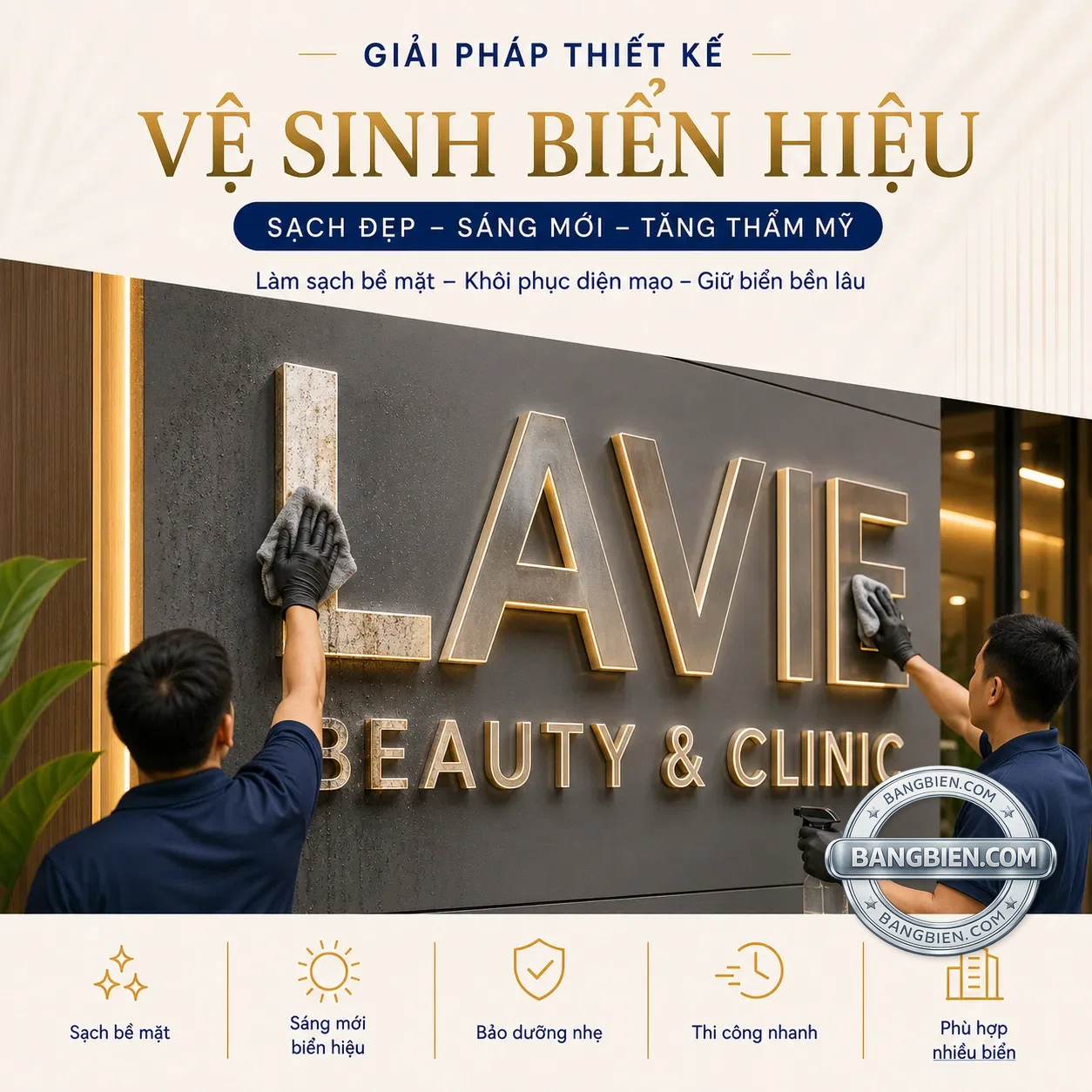 Vẽ sinh biển hiệu