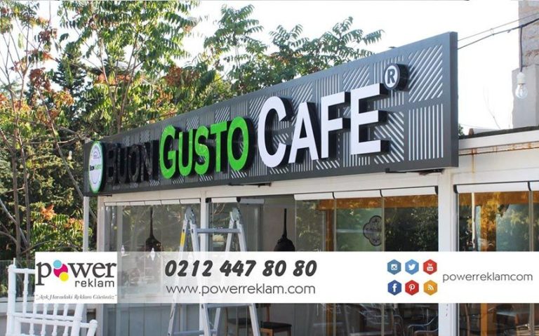 BQC021- Biển Gusto Café nền đen