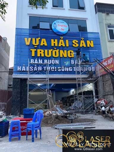 BQC137- Biển hiệu vựa hải sản Trường
