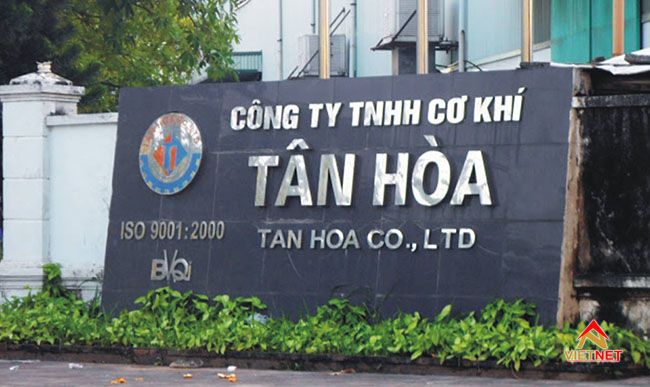 BQC155- Bảng đá công ty cơ khí Tân Hòa