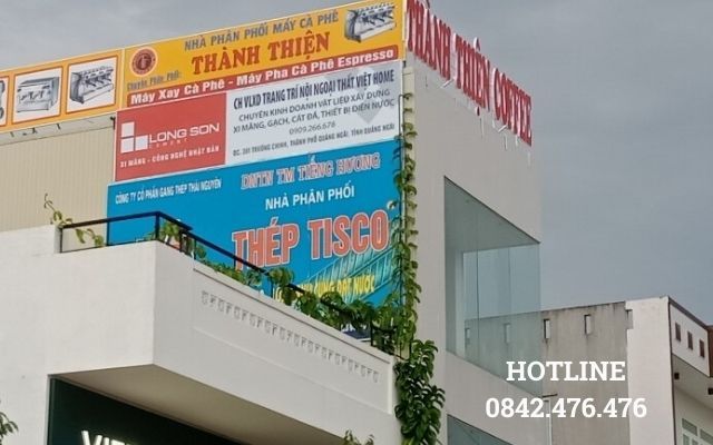 BQC159- Bảng quảng cáo lớn trên tòa nhà