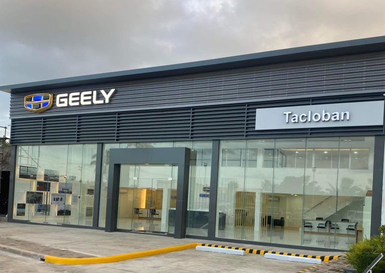 BQC166- Biển hiệu showroom xe Geely