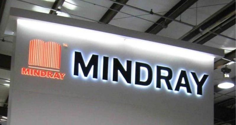 BQC178- Biển hiệu Mindray chữ nổi đen
