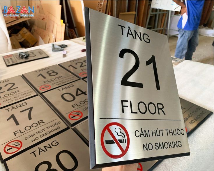 BQC179- Bảng hướng dẫn tầng 21